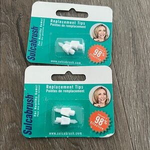 Brand new Sulcabrush Replacement Tips 2 per pack